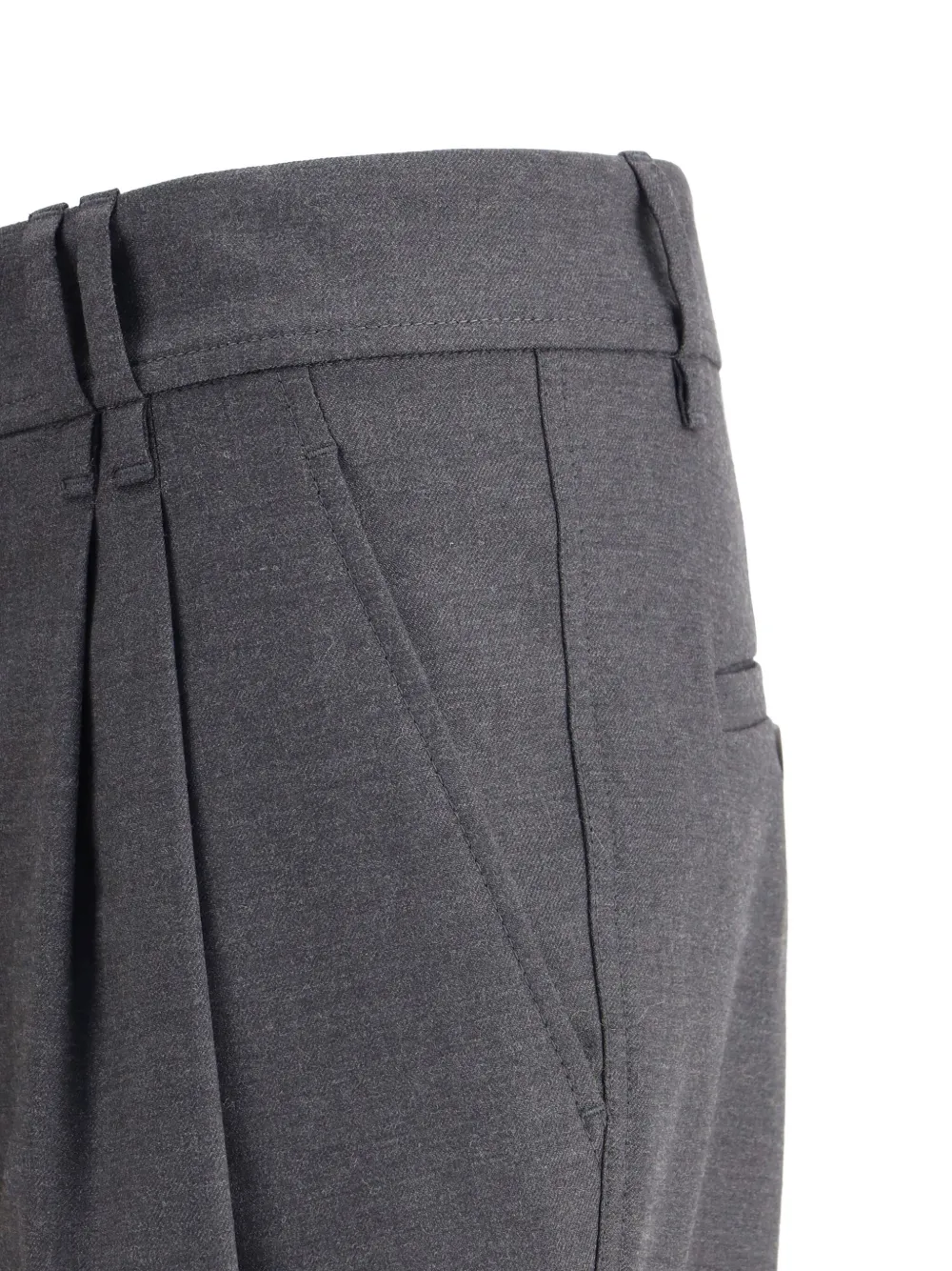 Brunello Cucinelli Plooibroek Grijs