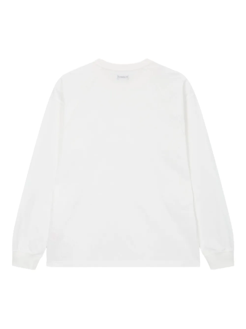 STUDIO TOMBOY Oversized T-shirt met lange mouwen - Wit
