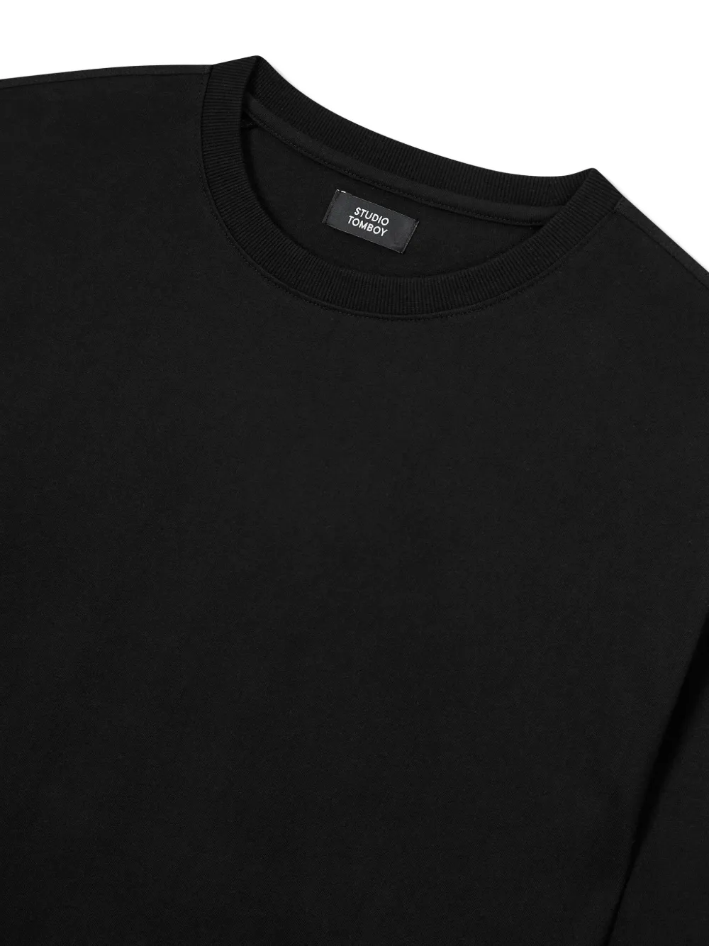 Studio Tomboy Long-sleeve Crew-neck T-shirt In Multi