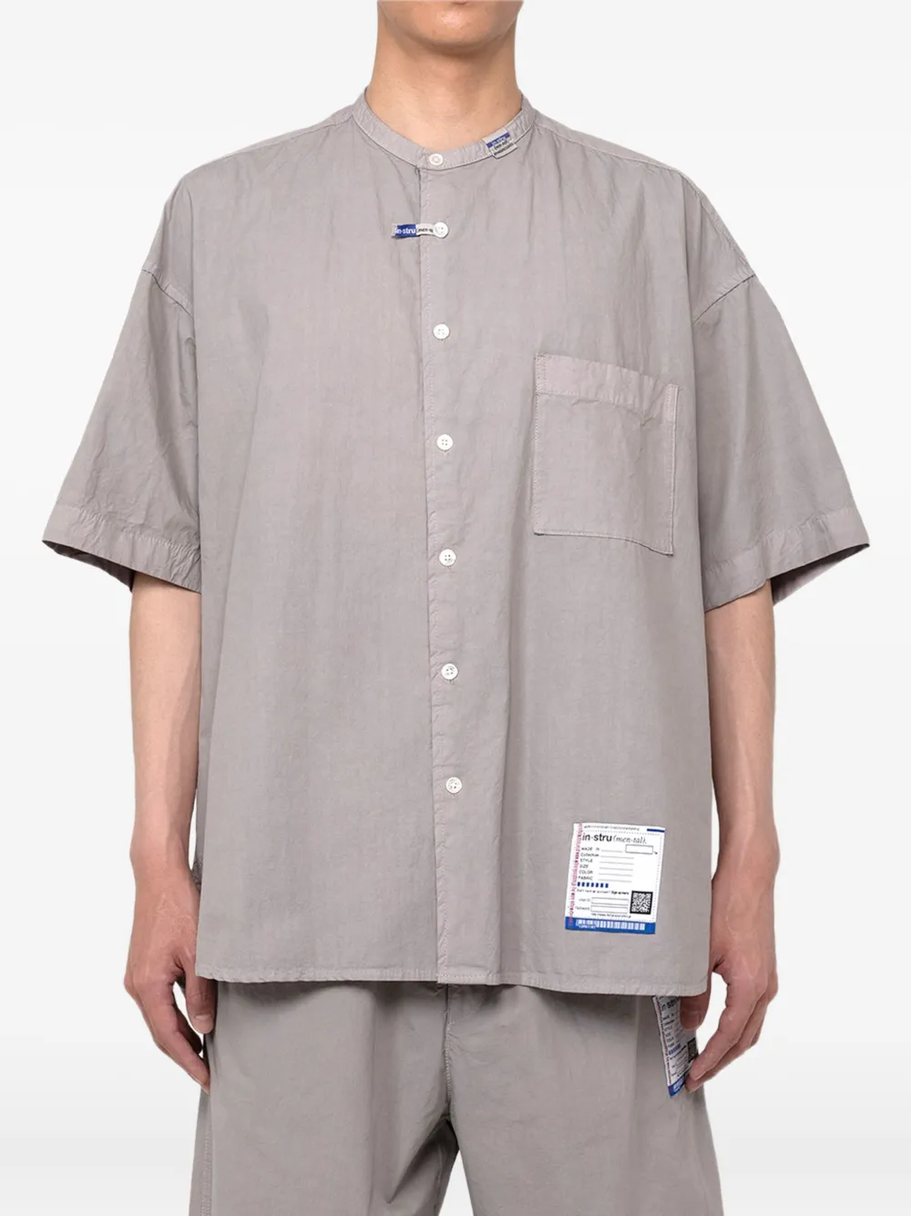 in･stru(men-tal). short-sleeve pocket shirt | Image 2