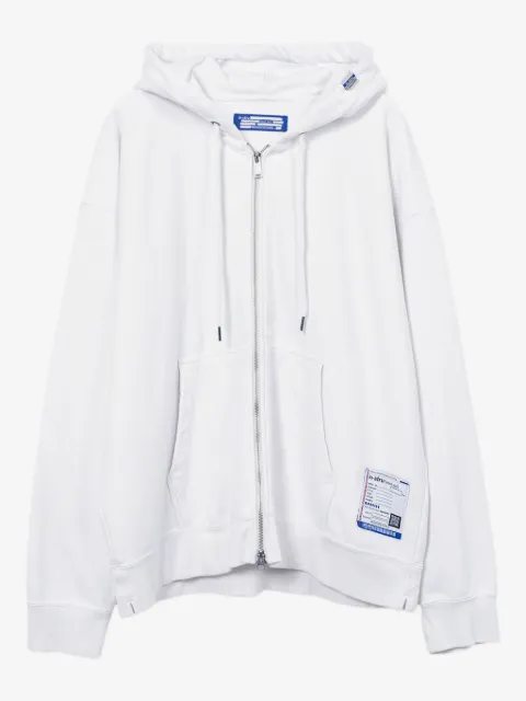 in･stru(men-tal). hoodie à fermeture zippée
