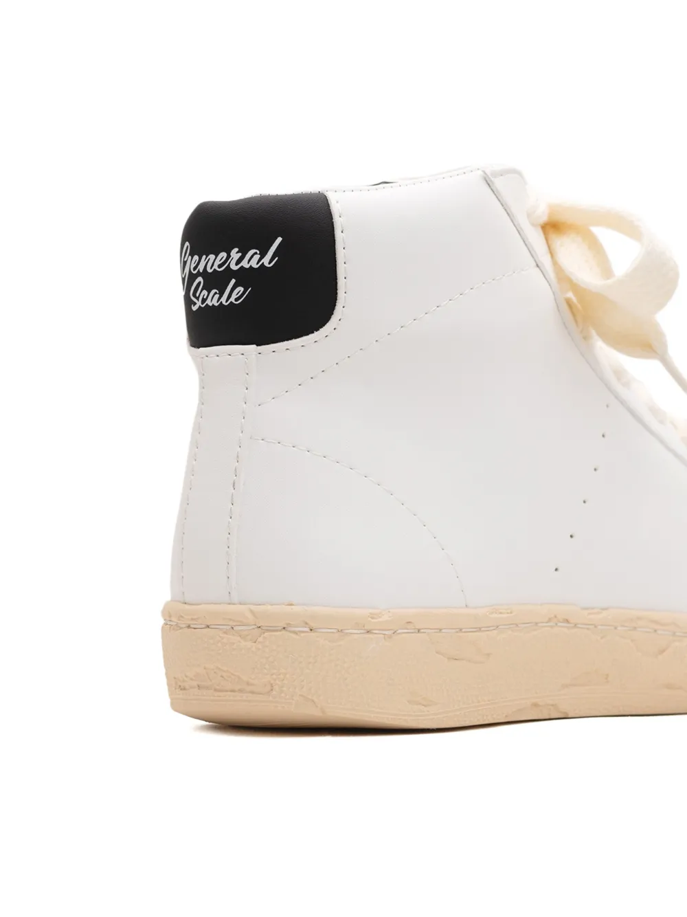 General Scale. Murray high-top past-sole sneakers White