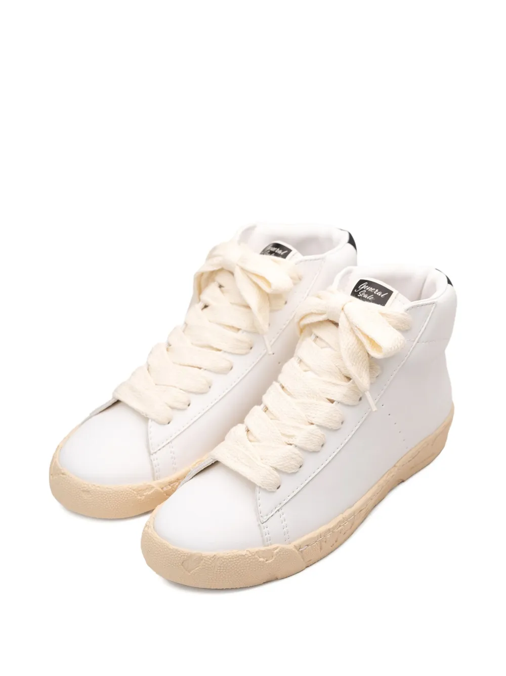 General Scale. Murray high-top past-sole sneakers White
