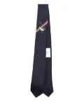 Thom Browne Jacquard tie - Blue