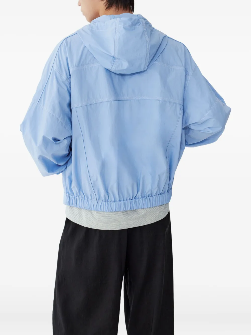 STUDIO TOMBOY Jack met capuchon en trekkoord Blauw