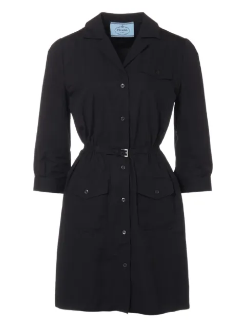 Prada Pre-Owned poplin mini dress