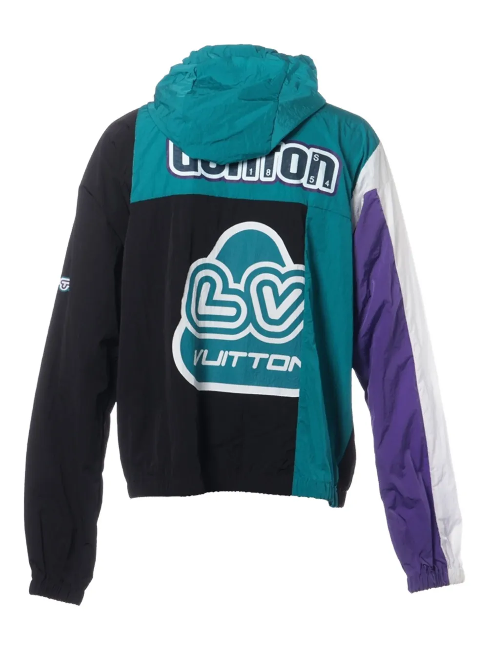 Louis Vuitton Pre-Owned 2022 logo-print windbreaker | Women | Image 2