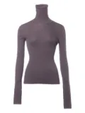 CHANEL Pre-Owned 2005 turtleneck cashmere sweater - Purple