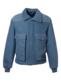 Louis Vuitton Pre-Owned 2023 monogram jacket - Blue