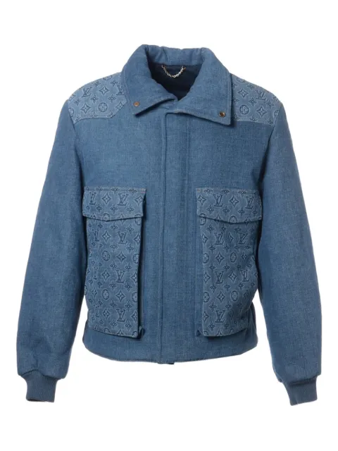 Louis Vuitton Pre-Owned chamarra con monograma 2023