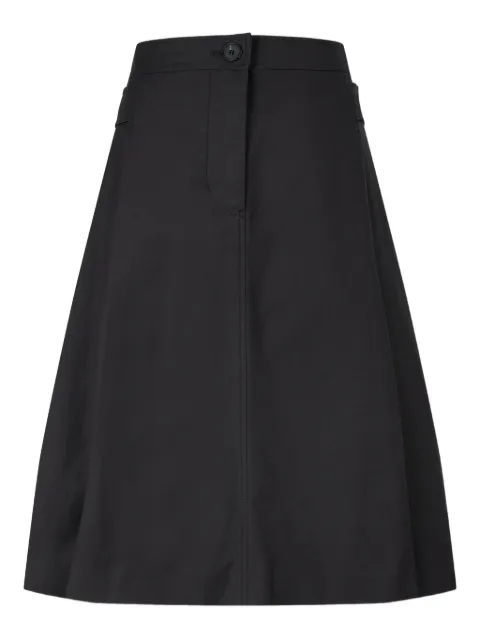 STUDIO TOMBOY belted pleated midi skirt