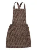 Fendi Pre-Owned 1980-1990 Zucca skirt - Brown