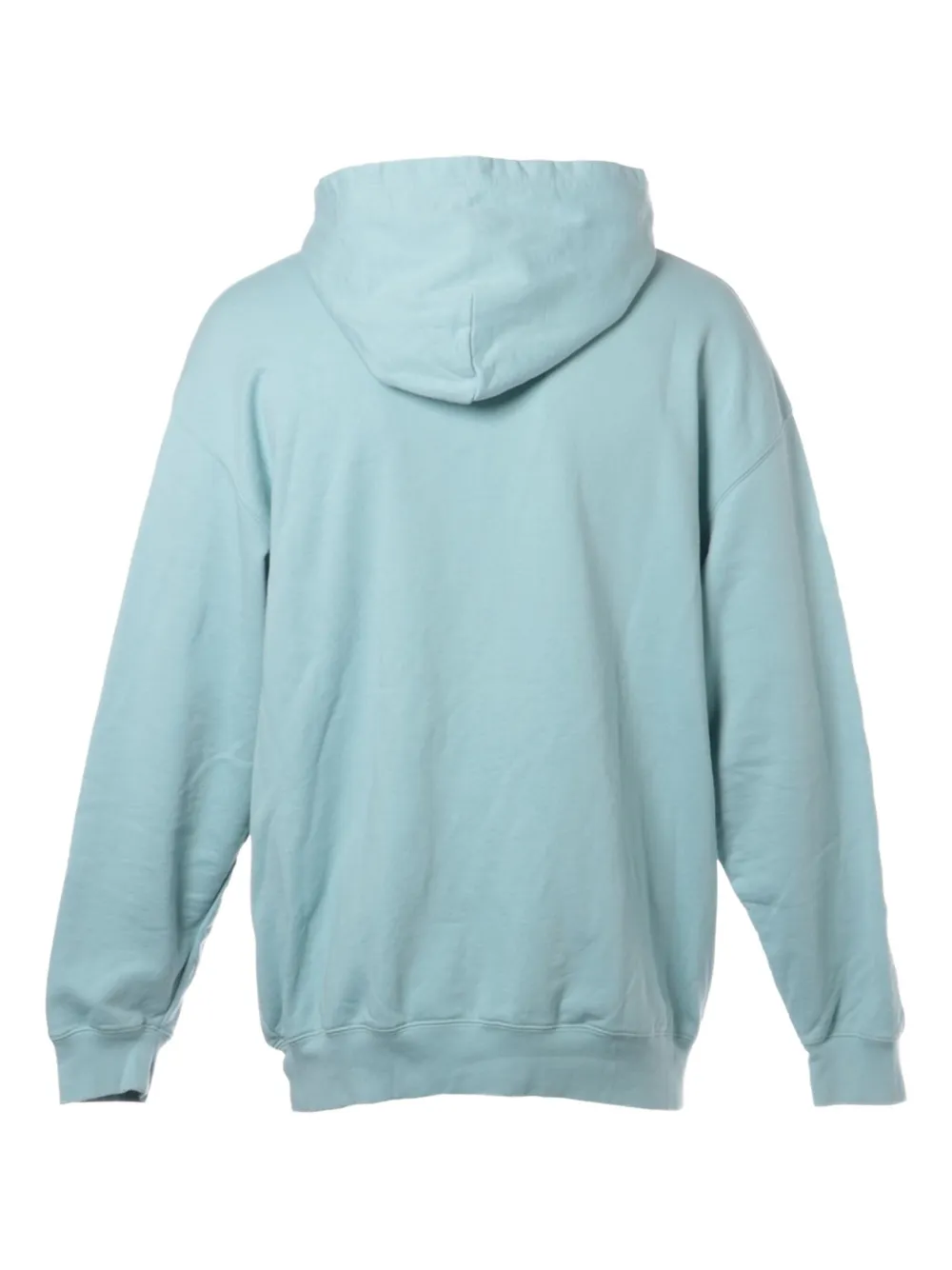 Pre-owned Balenciaga 2022 Logo Hoodie In Blue