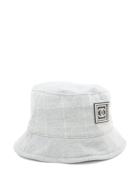 CHANEL Pre-Owned 2000-2015 stitching bucket hat