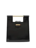 Saint Laurent Pre-Owned 1970-1990s leather handbag - Black