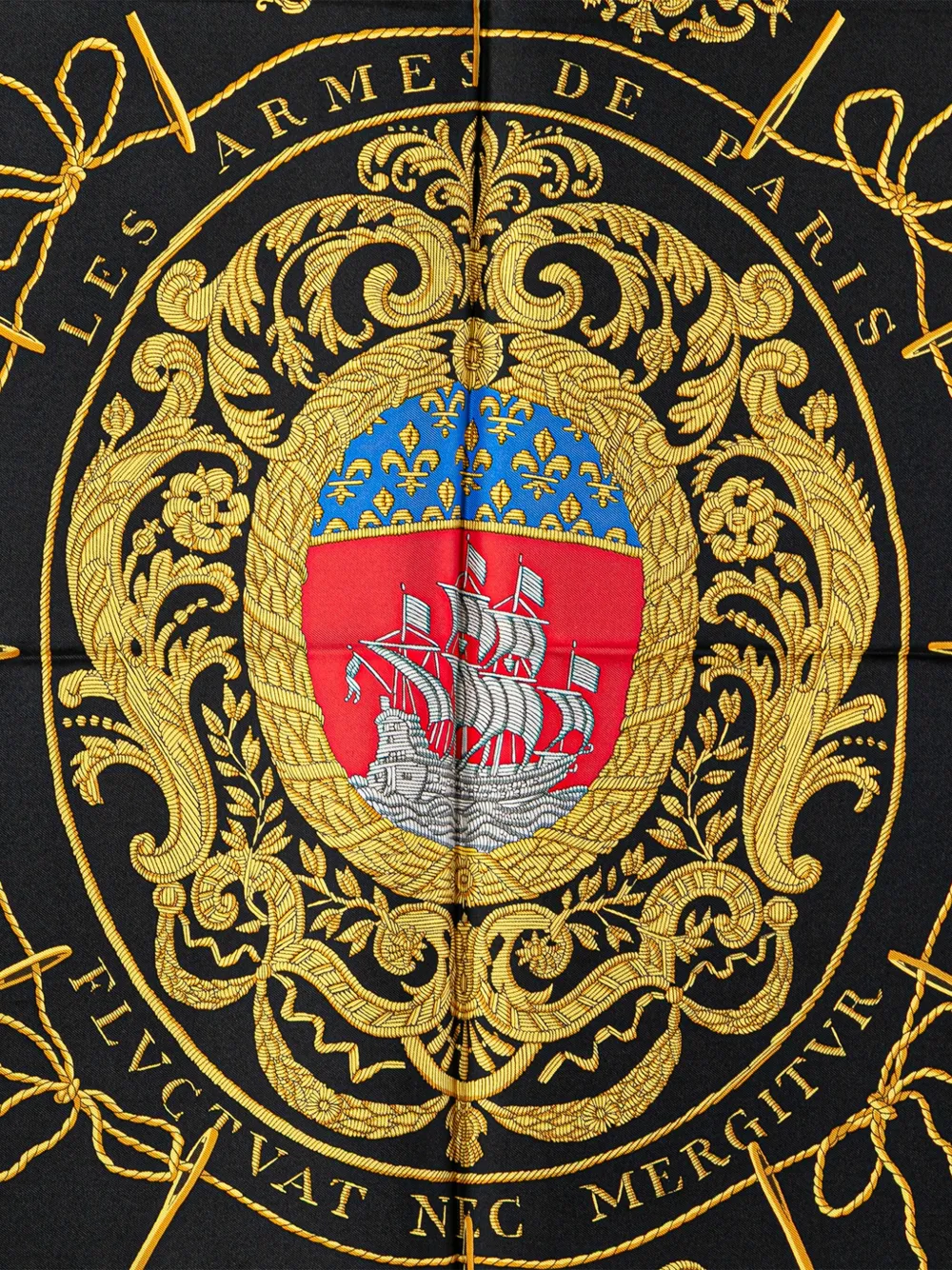 Hermès Pre-Owned 20th Century Les Armes de Paris Silk Scarf scarves | Image 2