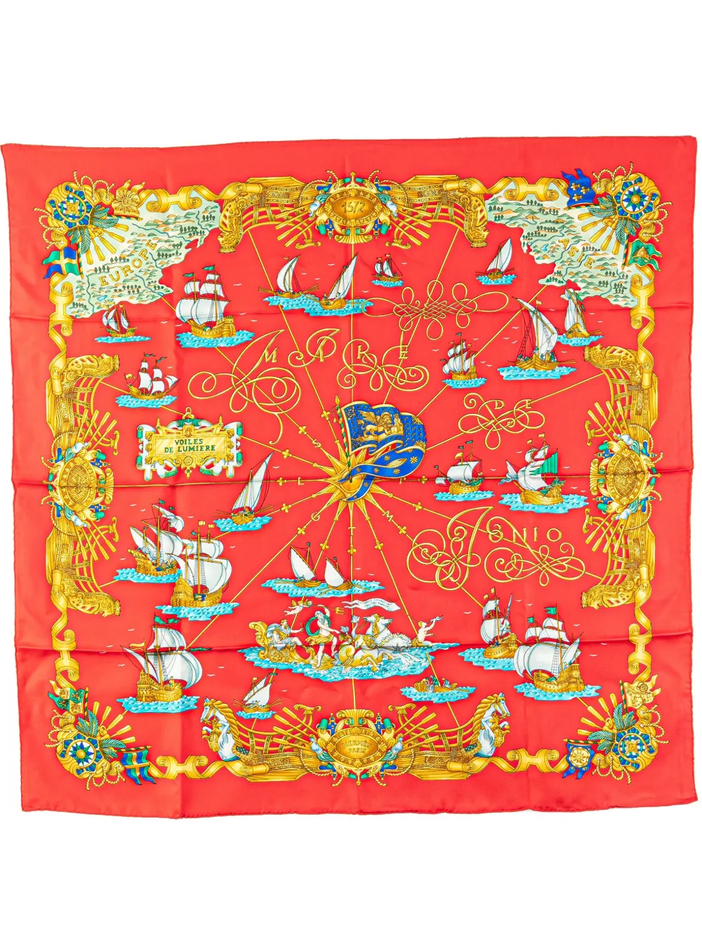 Hermès Pre-Owned 20th Century Voiles De Lumiere Silk Scarf scarves - Hermès Pre-Owned 20th Century Voiles De Lumiere Silk Scarf scarves -