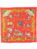 Hermès Pre-Owned 20th Century Voiles De Lumiere Silk Scarf scarves - Red