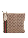 Gucci Pre-Owned 1990-2010 GG canvas shoulder bag - Brown