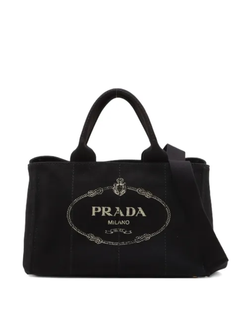 Prada Pre-Owned شنطة عملية 'كانابا دينيم M' ‫2000-2020‬