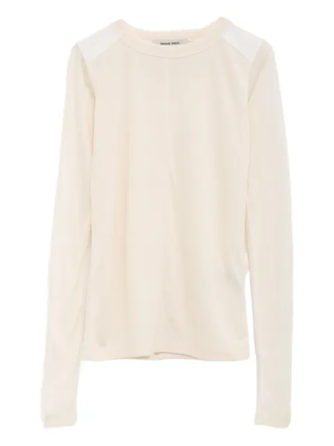 Phoebe Philo panelled long-sleeve top
