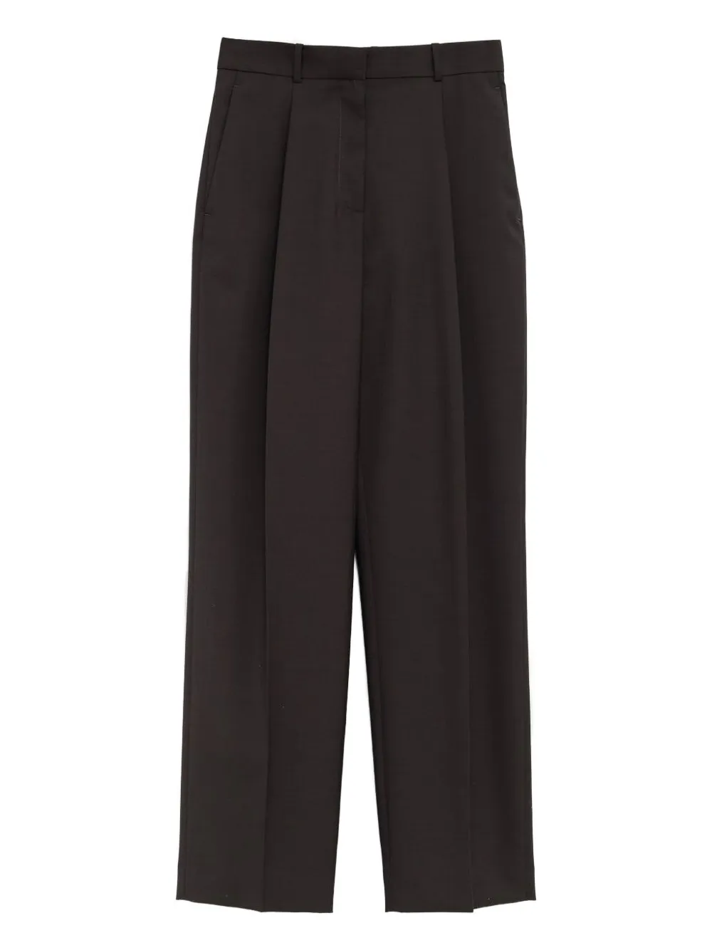 The Row pleated trousers | Brown | Image 1