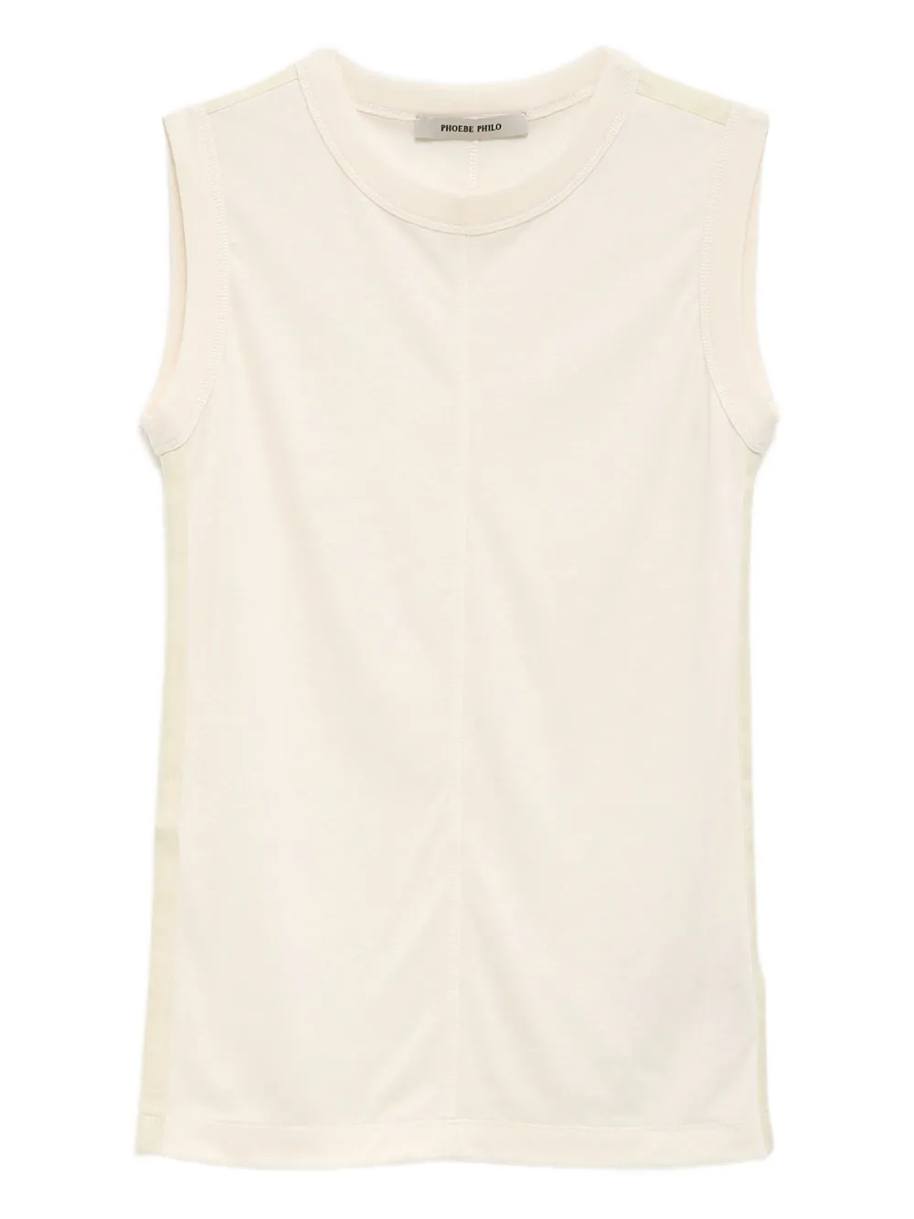 Phoebe Philo panelled sleeveless top | Neutrals | Image 1