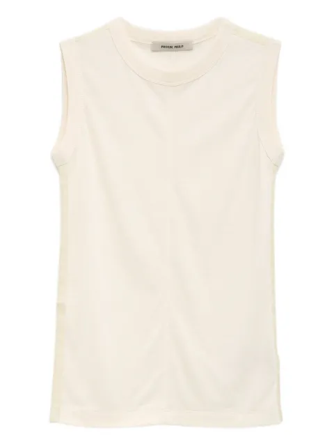 Phoebe Philo panelled sleeveless top