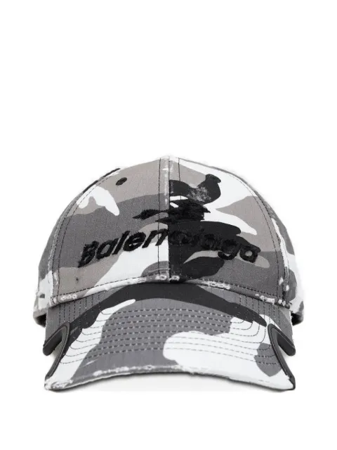 Balenciaga camouflage-print cap