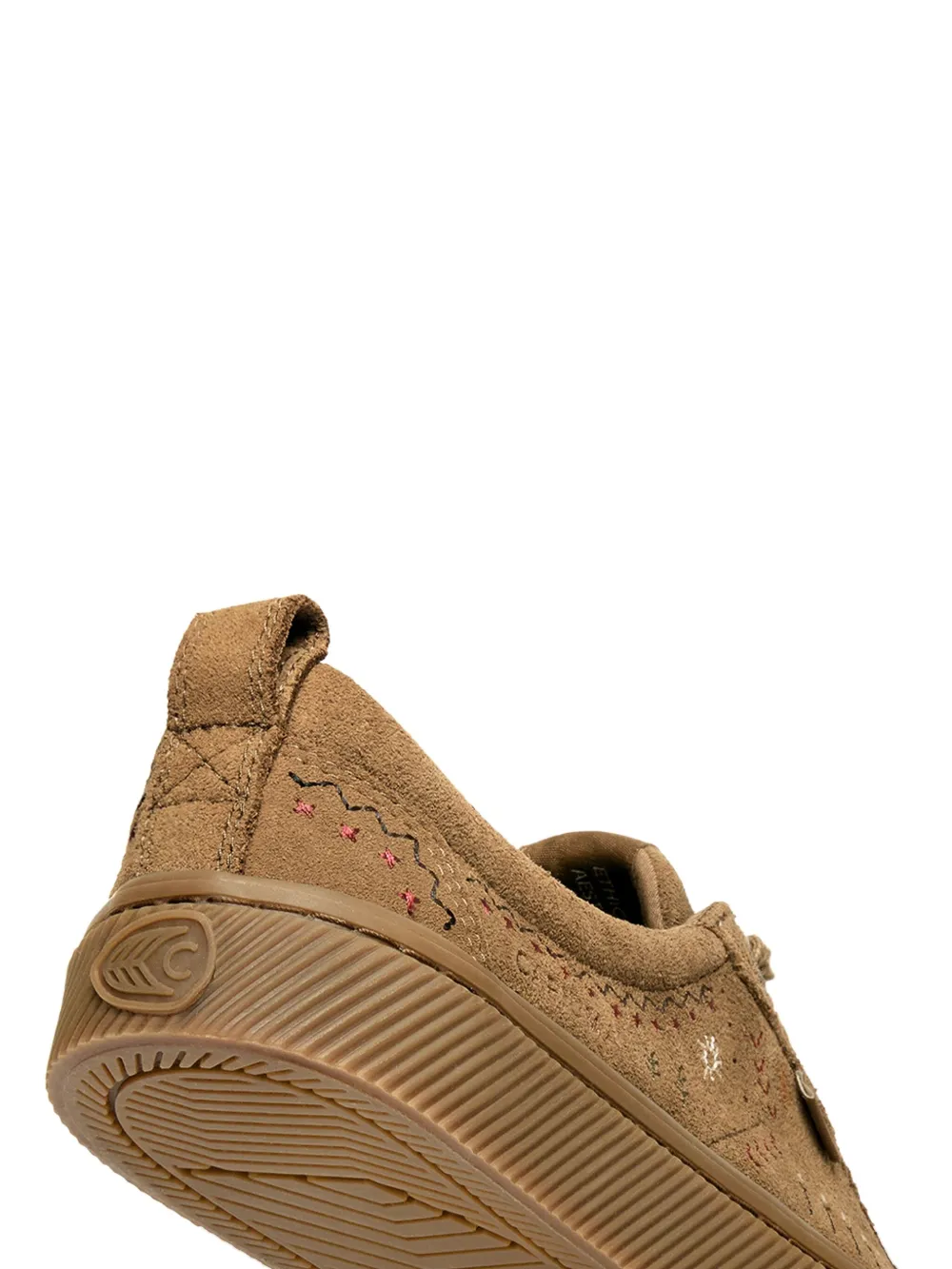 Cariuma embroidered suede sneakers Brown