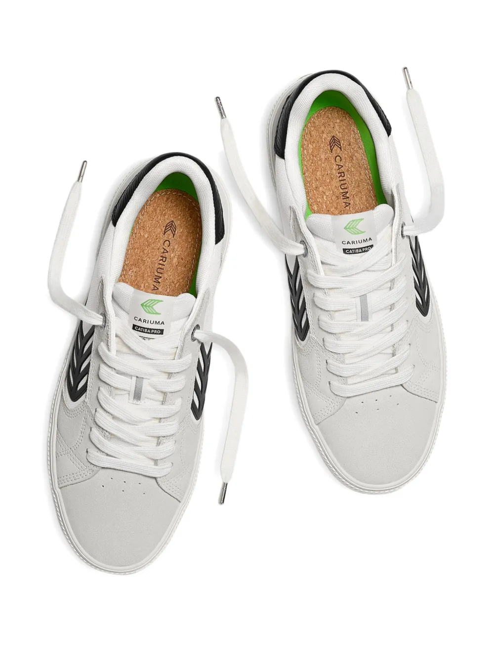 Cariuma Catiba Pro 2.0 Logo Suede Sneakers In White