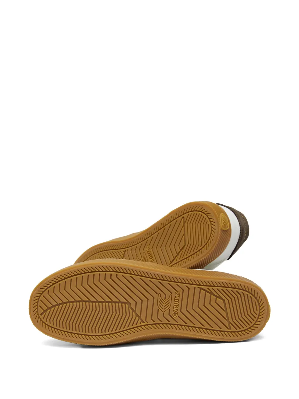 Cariuma Toca suede-leather sneakers Gum White Plaza Taupe