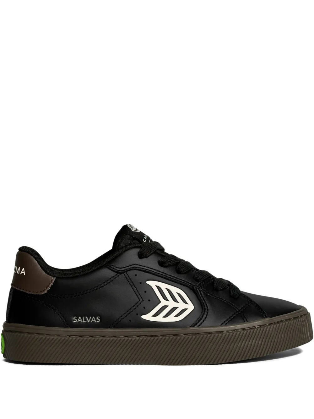 Cariuma Salvas logo-leaf sneakers Black