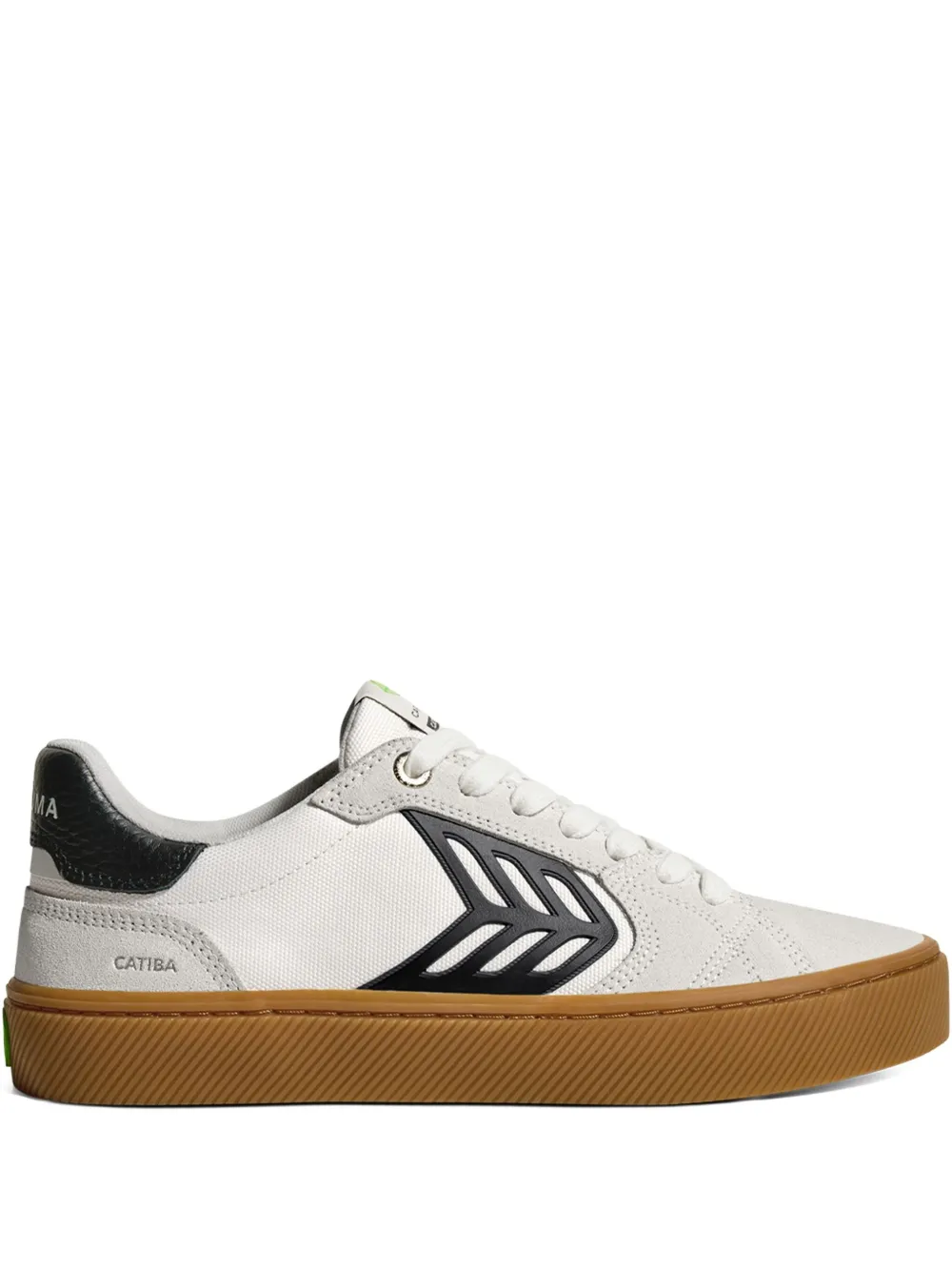 Cariuma Catiba 2.0 suede-leather logo-detail sneakers | White | Image 1