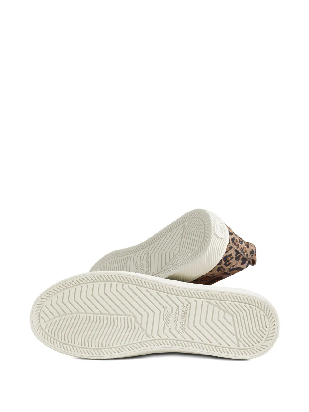 Cariuma leopard-print lace-top sneakers Brown