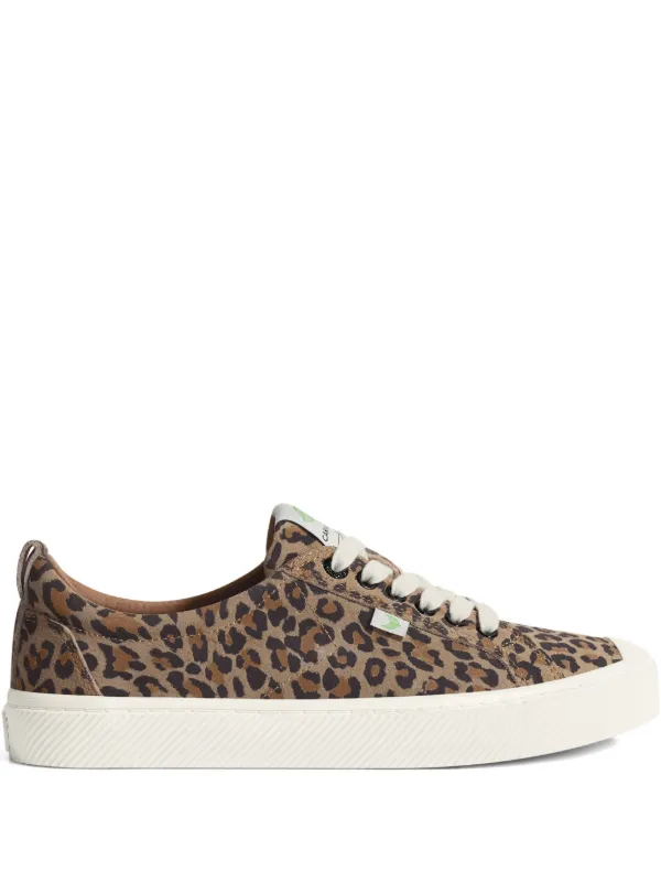 Cariuma leopard-print lace-top sneakers