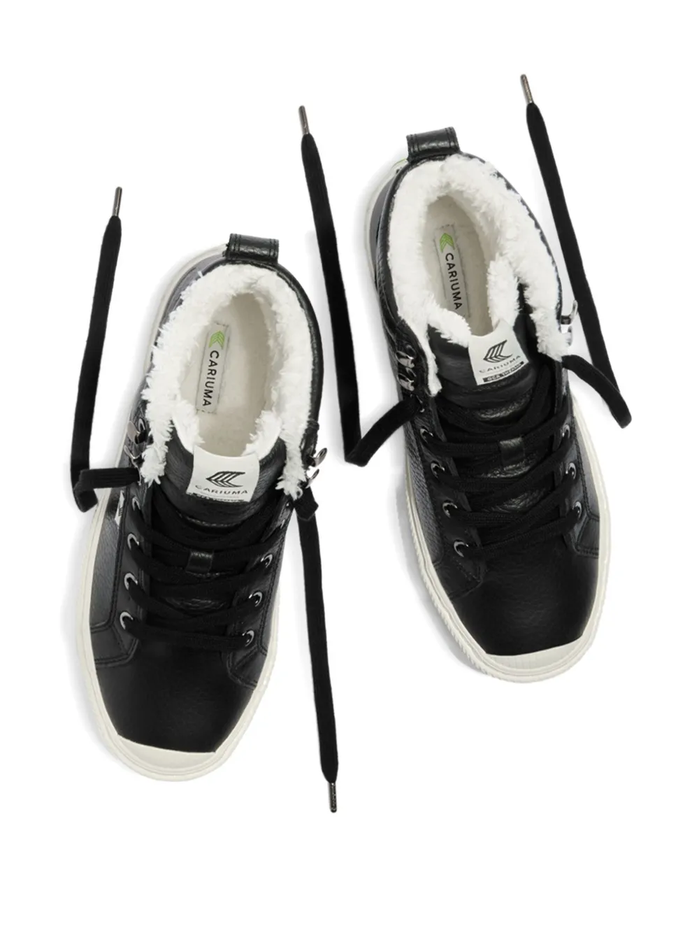 Cariuma OCA leather high-top sneakers Black