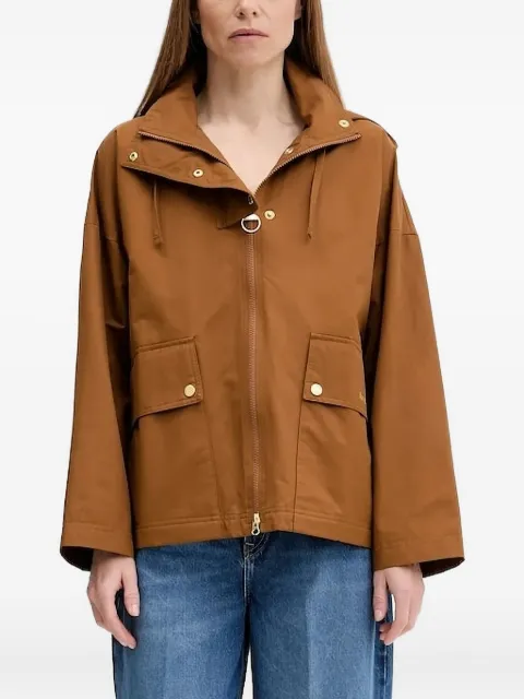 Barbour Cecile hooded zip-front jacket