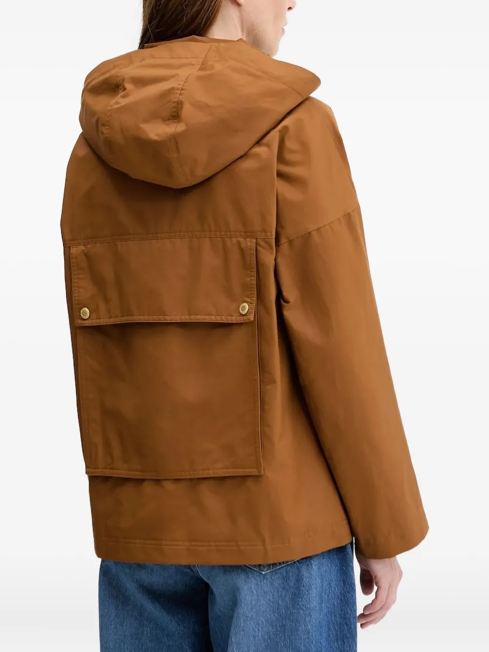 Barbour Cecile hooded zip-front jacket | Oversized Jackets | Image 2