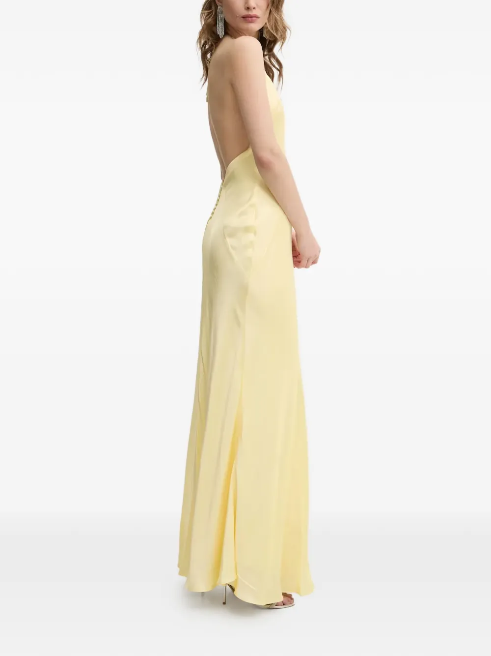  Bardot Yve Halterneck Dress - Yellow 