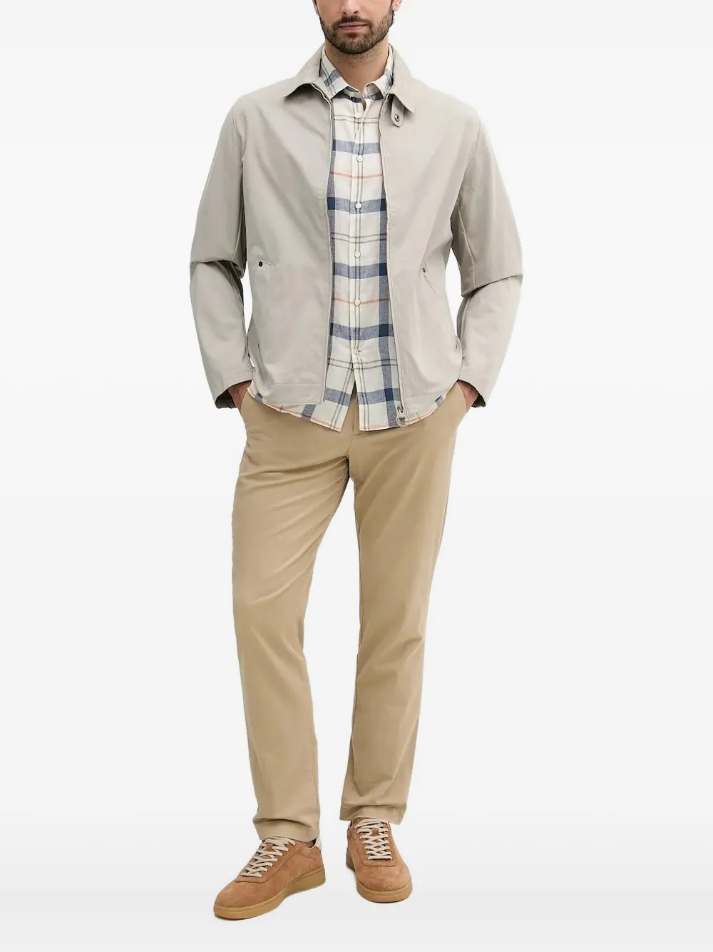 Barbour zip jacket Beige
