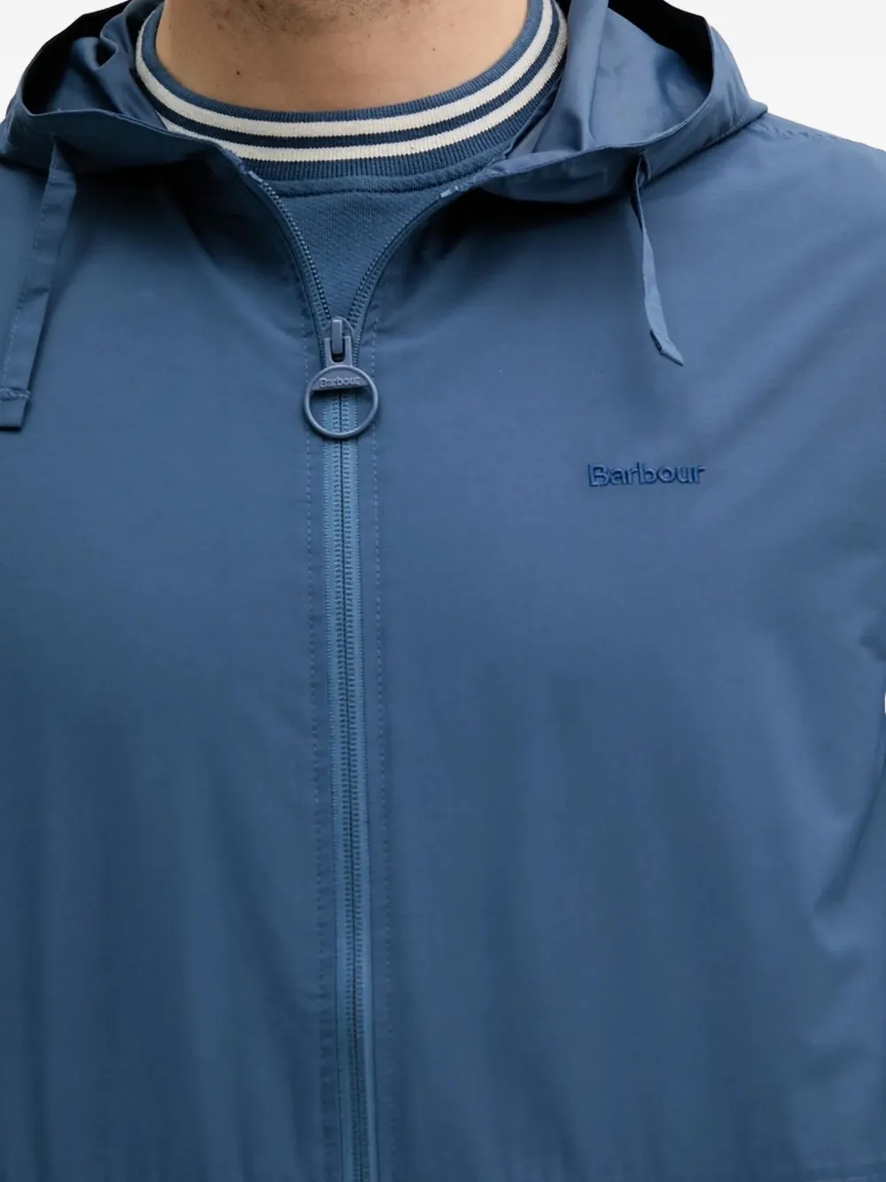 Barbour Newhill hooded jacket Blauw