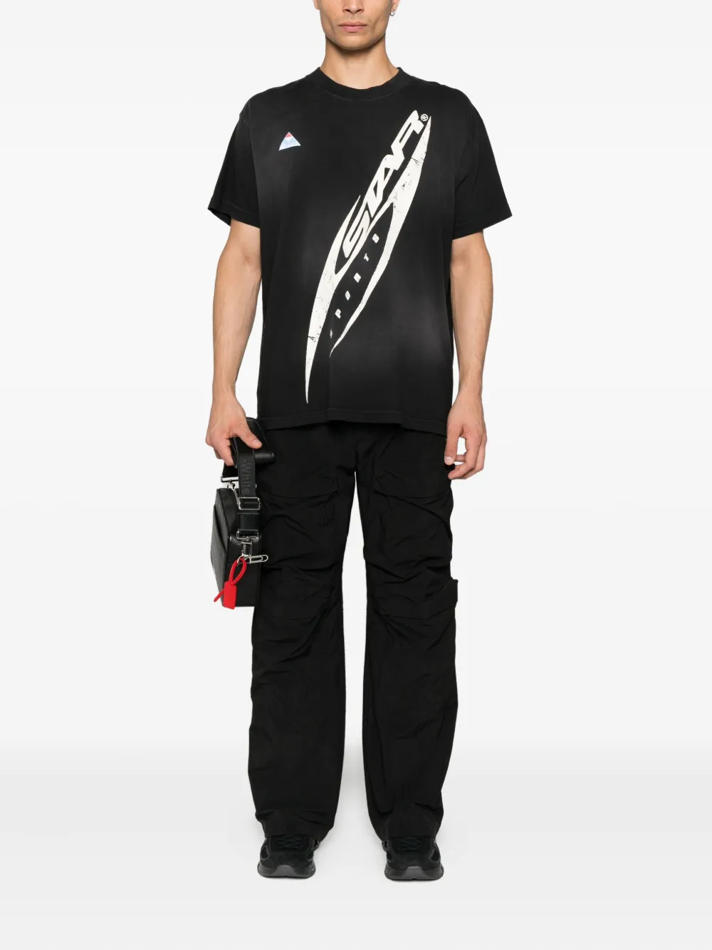 Diesel P-Danzel zip-pocket cargo trousers Zwart