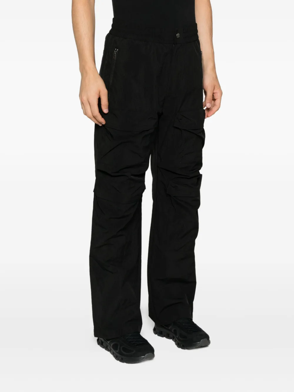 Diesel P-Danzel zip-pocket cargo trousers Zwart