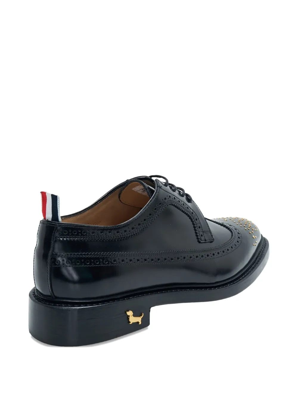 Thom Browne Classic Longwing brogue shoes Black