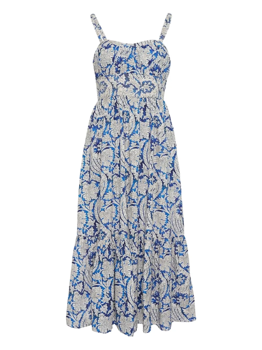 Ulla Johnson floral-pattern midi dress | Blue | Image 1