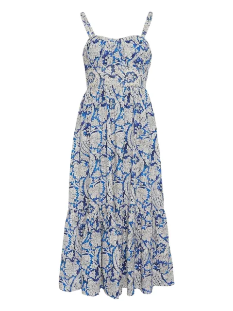 Ulla Johnson floral-pattern midi dress