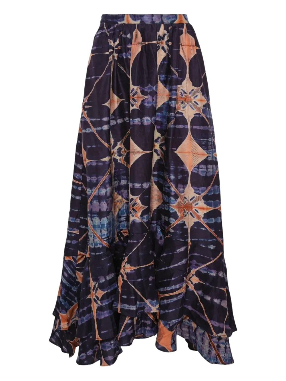 Ulla Johnson Mae Printed Skirt In Blue