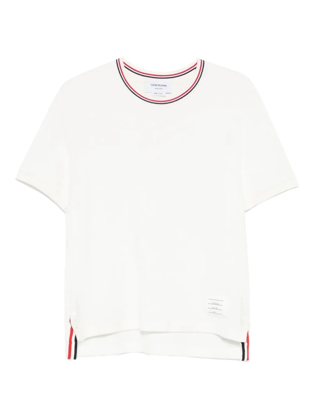 Thom Browne crew-neck T-shirt | White | Image 1