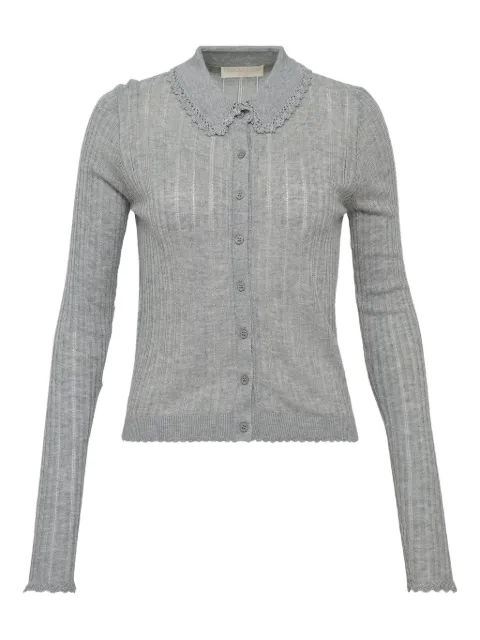 Ulla Johnson Lottie crochet-trimmed cardigan